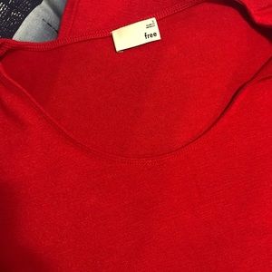 Wilfred Free Lorelei dress in red